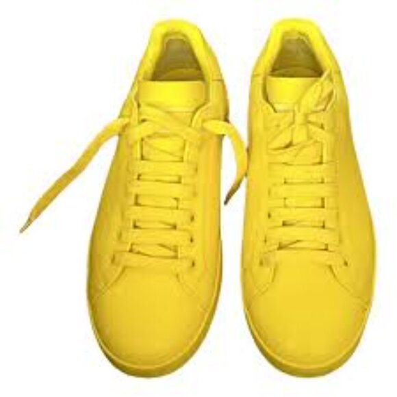 27- NEW IN BOX AUTHENTIC DOLCE & GABBANA MEN CALFSKIN LEATHER SNEAKERS - Picture 6 of 13